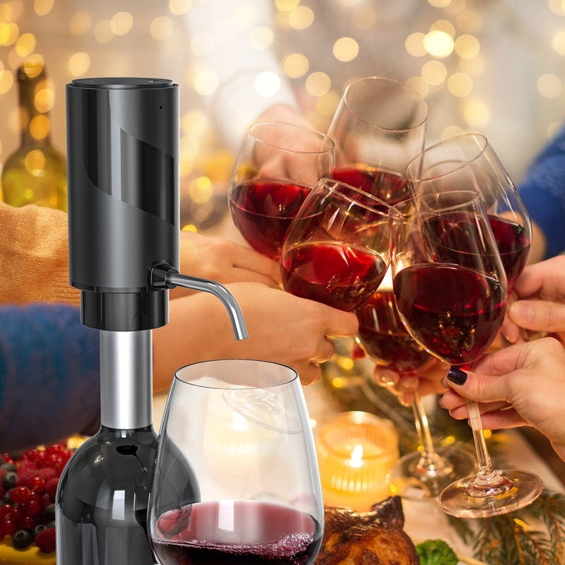 Electric Wine Aerator – One Touch Decanter Dispenser