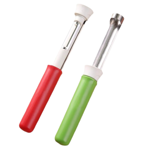 2-in-1 Stainless Steel Fruit Peeler β Multifunction Kitchen Vegetable Peeling Tool