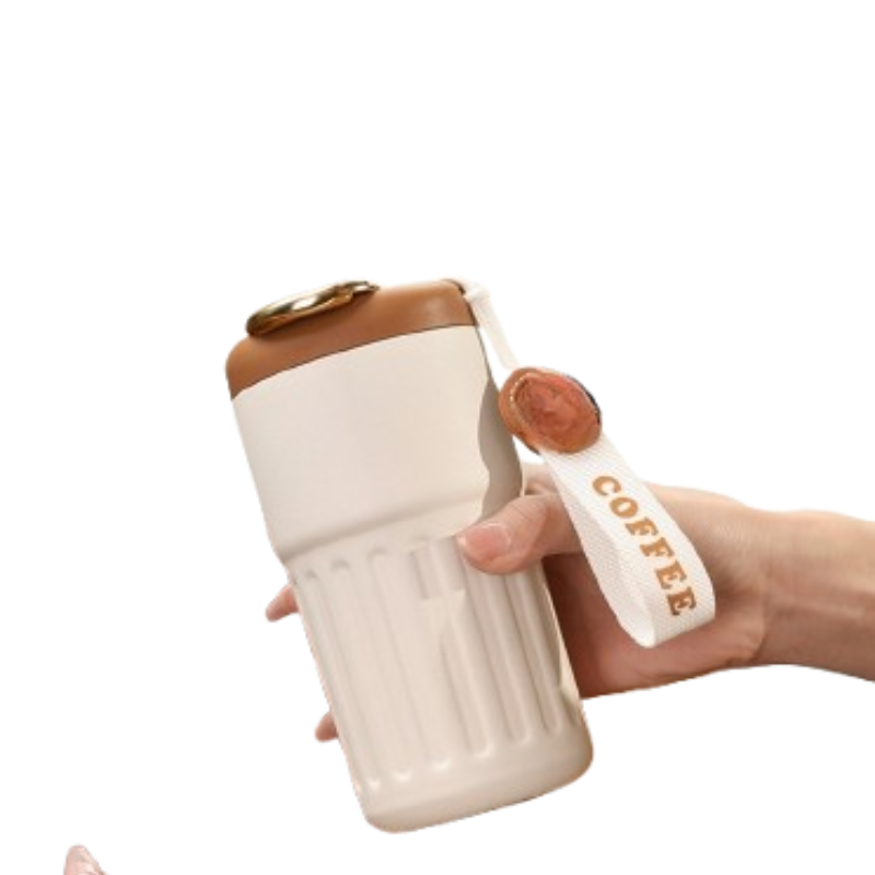 Portable Stainless Steel Vacuum Cup – Double-Wall Insulated Travel Mug