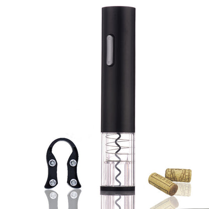 Automatic Electric Wine Opener – Corkscrew Kit with Foil Cutter