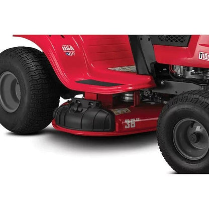 CRAFTSMAN T100 36 - Inch 11.5 HP Gas Riding Lawn Mower Briggs & Stratton Engine Manual 7 - Speed Transmission - Decindoor