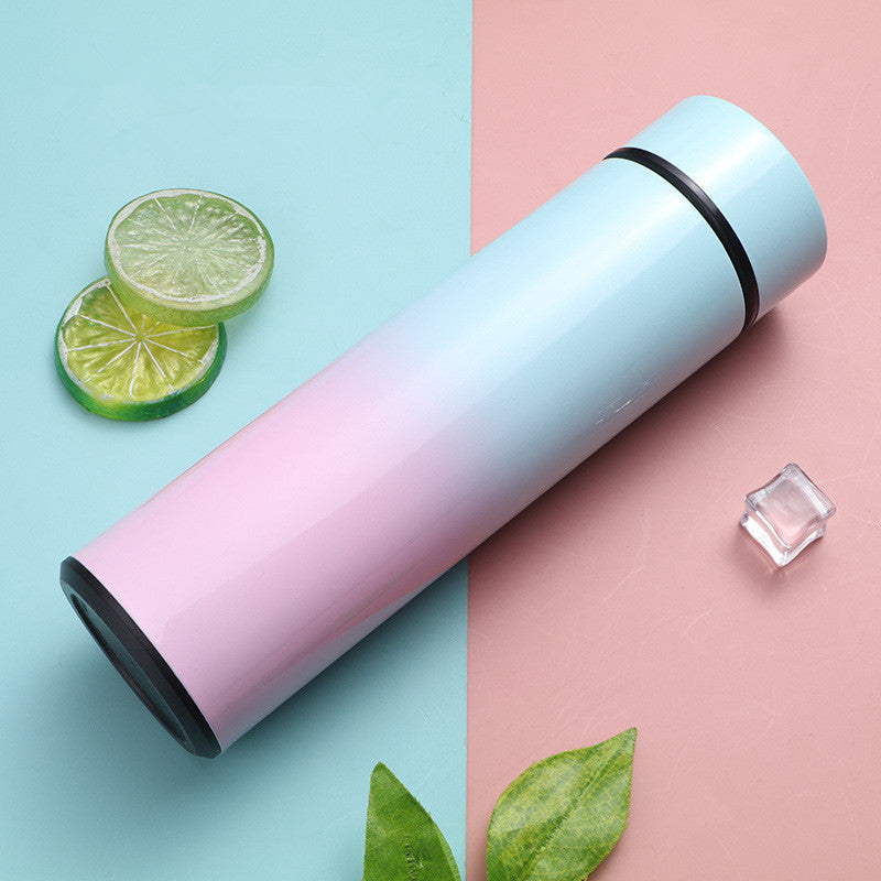 Smart Temperature Bottle – Stainless Steel LED Vacuum Flask