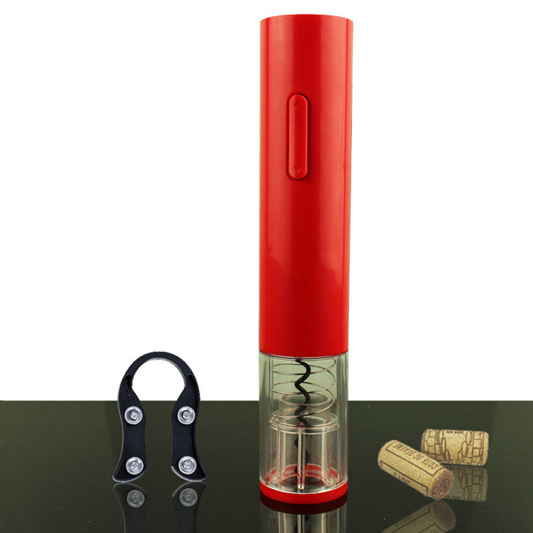 Automatic Electric Wine Opener – Corkscrew Kit with Foil Cutter