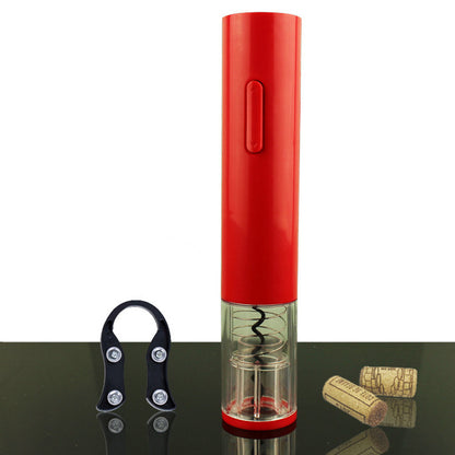 Automatic Electric Wine Opener – Corkscrew Kit with Foil Cutter