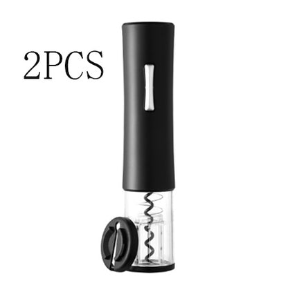 Electric Wine Opener Set – Automatic Corkscrew with Foil Cutter