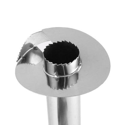 Stainless Steel Pineapple Peeler – Easy Fruit Corer & Slicer Tool with Ergonomic Handle