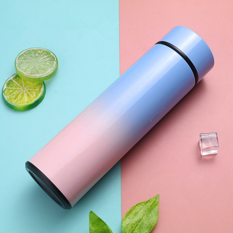Smart Temperature Bottle – Stainless Steel LED Vacuum Flask