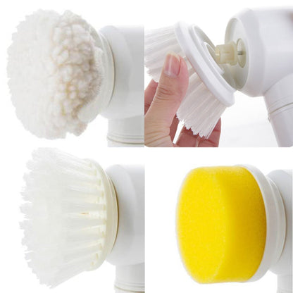 Electric Cleaning Brush 5-in-1 – Magic Bathroom Scrubber