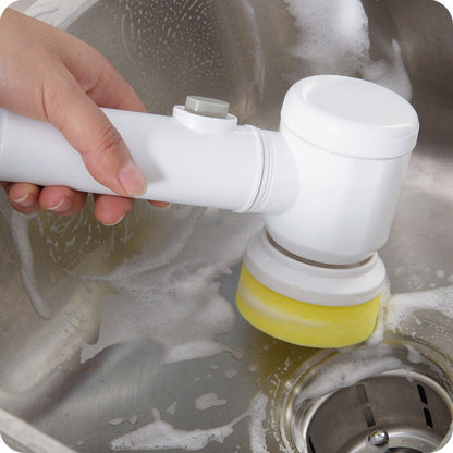 Electric Cleaning Brush 5-in-1 – Magic Bathroom Scrubber