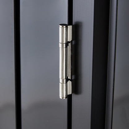Metal Firewood Storage Shed - Decindoor