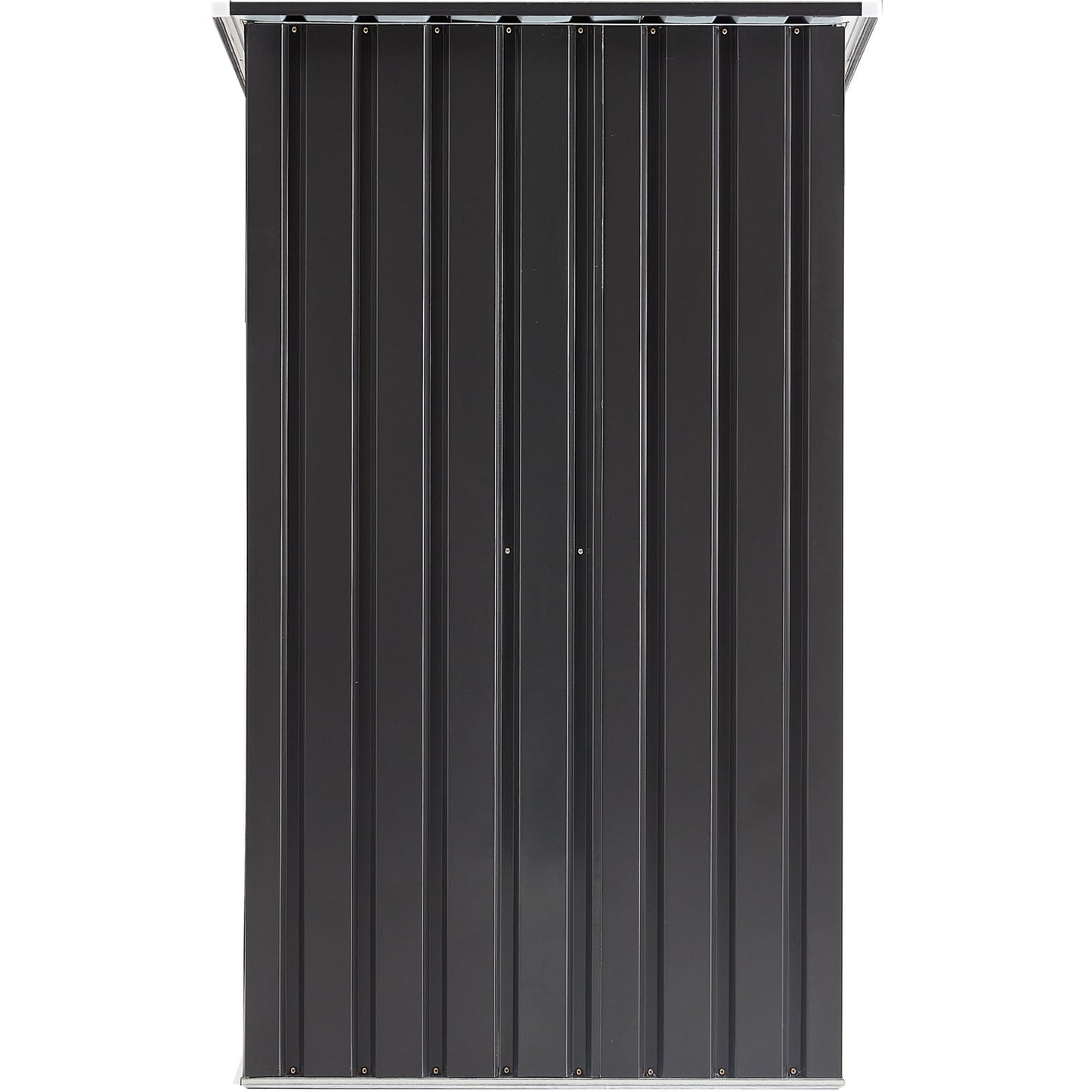 Metal Firewood Storage Shed - Decindoor