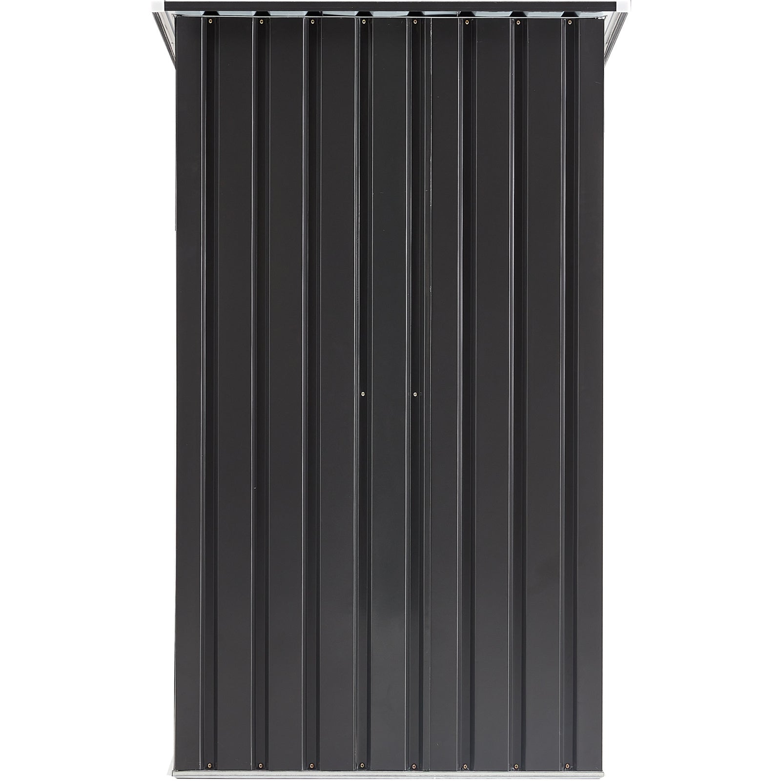 Metal Firewood Storage Shed - Decindoor