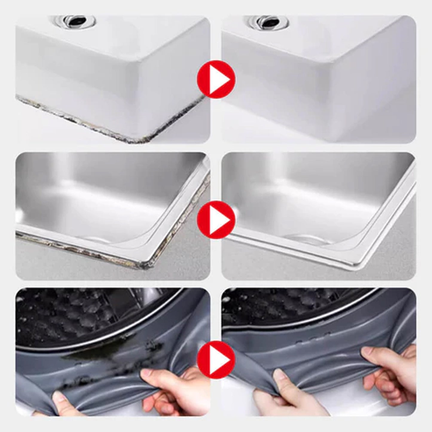 Mildew Stain Cleaner – Multi-Surface Bathroom & Kitchen Spray