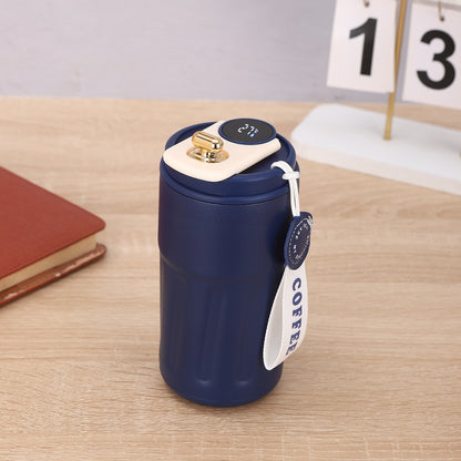 Smart Digital Thermal Bottle – LED Temperature Coffee Mug 450ml