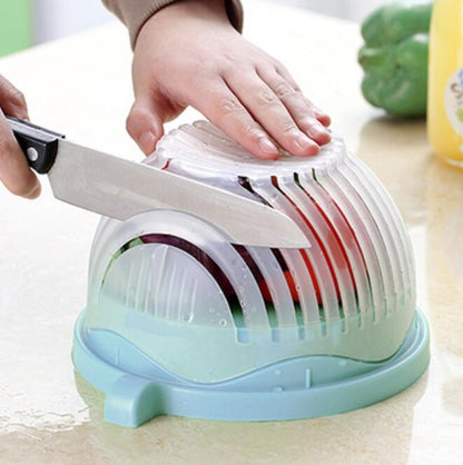 Salad Cutter Bowl – Creative Fruit & Vegetable Chopper