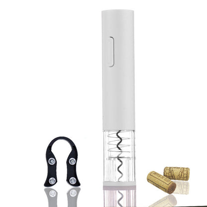 Automatic Electric Wine Opener – Corkscrew Kit with Foil Cutter