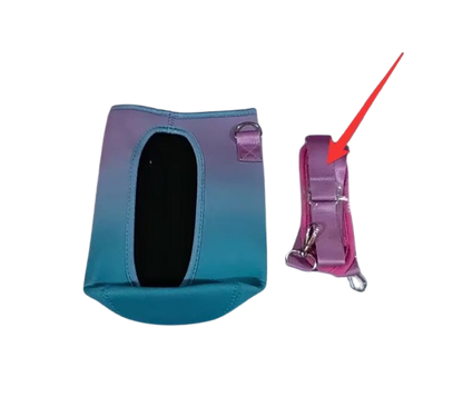 Portable Water Bottle Set – Transparent Travel Cup with Scale
