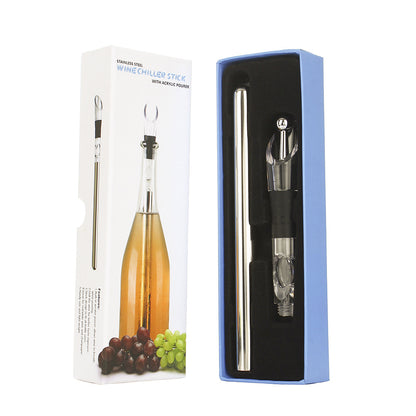 Wine Chiller Stick – Stainless Steel Bottle Cooling Rod