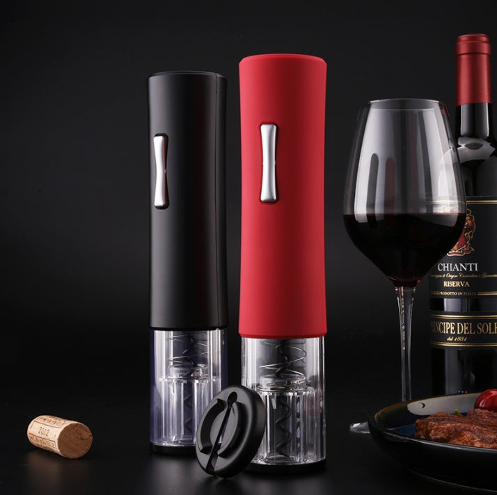 Electric Wine Opener Set – Automatic Corkscrew with Foil Cutter