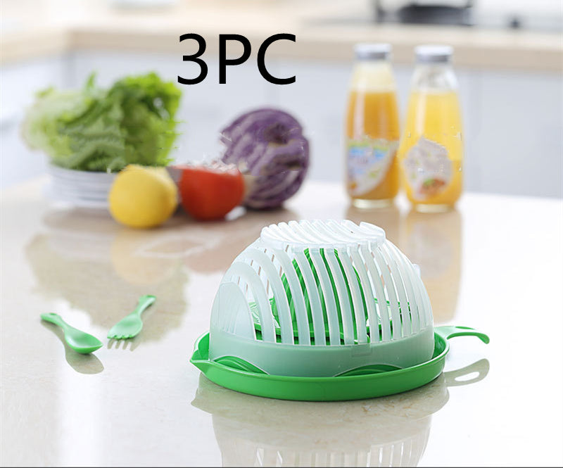 Salad Cutter Bowl – Creative Fruit & Vegetable Chopper