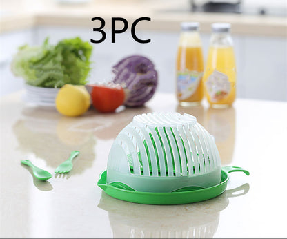 Salad Cutter Bowl – Creative Fruit & Vegetable Chopper