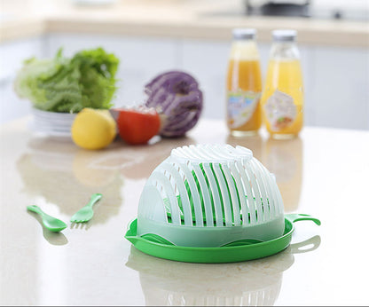 Salad Cutter Bowl – Creative Fruit & Vegetable Chopper