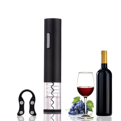 Automatic Electric Wine Opener – Corkscrew Kit with Foil Cutter