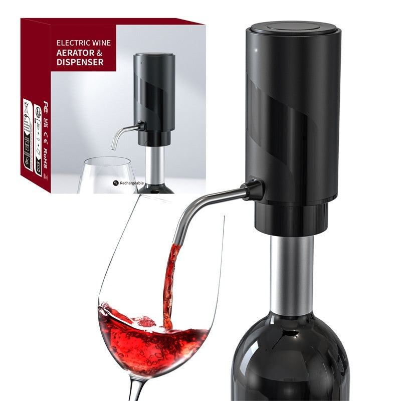 Electric Wine Aerator – One Touch Decanter Dispenser
