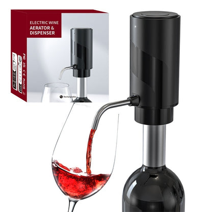 Electric Wine Aerator – One Touch Decanter Dispenser