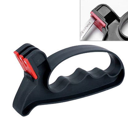 2-in-1 Handheld Knife & Scissor Sharpener – Professional Blade Repair Tool