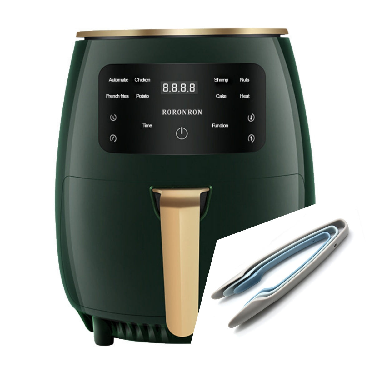 Smart Touch Digital Air Fryer – Electric Oil-Free Healthy Home Cooker