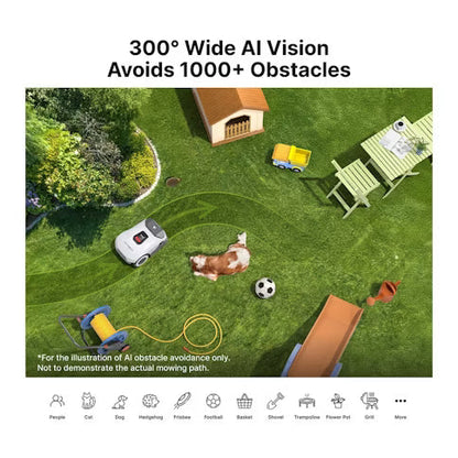 ANTHBOT Genie 3000: AI Robot Lawn Mower No Wire