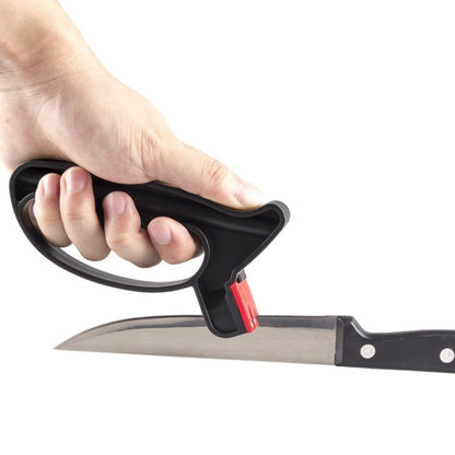 2-in-1 Handheld Knife & Scissor Sharpener – Professional Blade Repair Tool