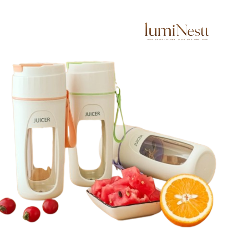 Portable USB Electric Blender - Mini Wireless Juicer Cup for Smoothies and Shakes