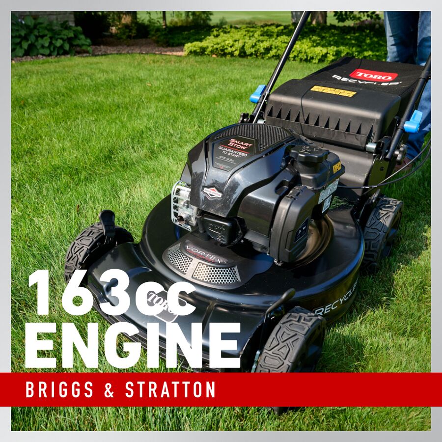 Toro 22-Inch Gas Self-Propelled Lawn Mower 163cc with Personal Pace Auto-Drive