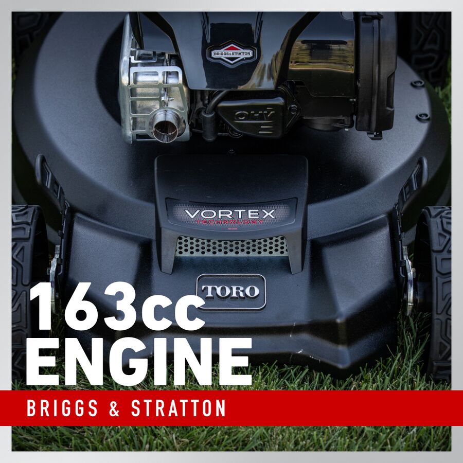 Toro SmartStow Super Recycler 21565 21-Inch Self-Propelled Lawn Mower 163cc