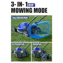 40V 18″ Cordless Lawn Mower Brushless 5 445 sq ft/0.125 ac 1×4.0Ah Battery and Fast Charger 5-Position Height for Small-to-Medi