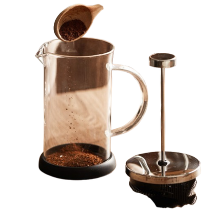 Stainless Steel French Press Coffee Maker – Multi-Use Tea & Milk Foam Infuser