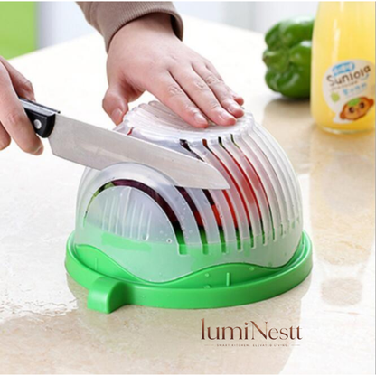 Salad Cutter Bowl – Creative Fruit & Vegetable Chopper