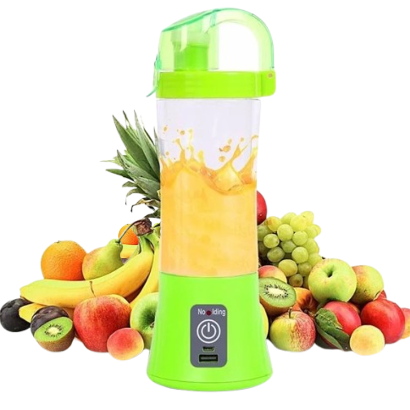 Portable Electric Juicer – USB Rechargeable Mini Smoothie Blender & Fruit Mixer