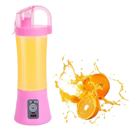 Portable Electric Juicer – USB Rechargeable Mini Smoothie Blender & Fruit Mixer