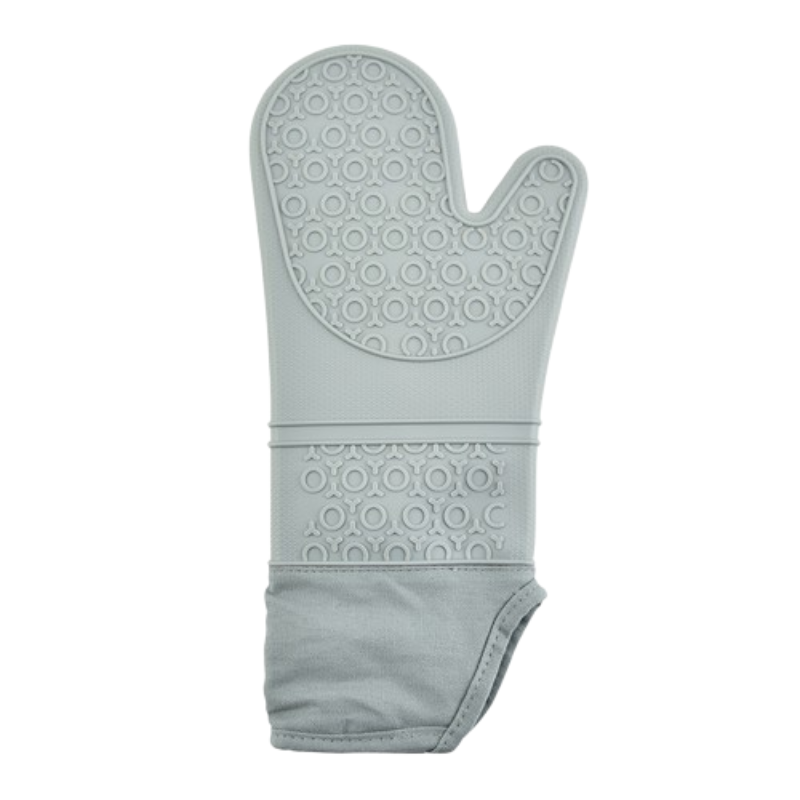 Heat Resistant Silicone Oven Mitts – Extra Thick Non-Slip Kitchen Gloves for Cooking & Baking