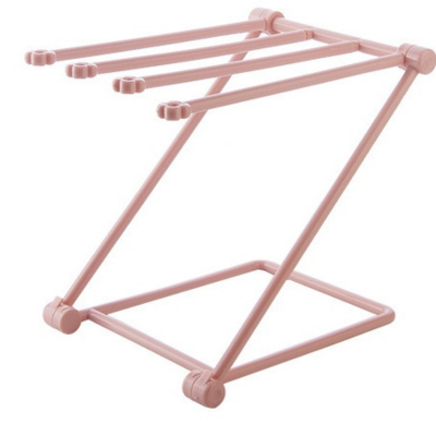 Foldable Dishcloth Rack – Kitchen Sink Organizer Holder