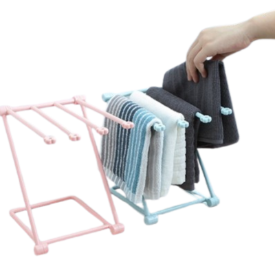 Foldable Dishcloth Rack – Kitchen Sink Organizer Holder