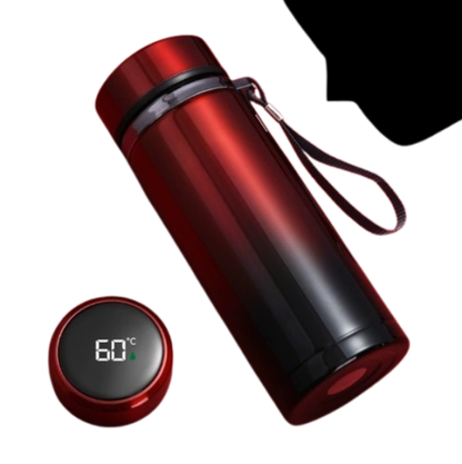 Gradient Stainless Steel Vacuum Flask – Large Capacity Insulated Thermos