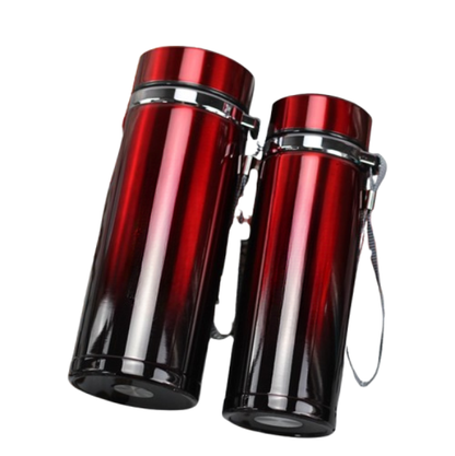 Gradient Stainless Steel Vacuum Flask – Large Capacity Insulated Thermos