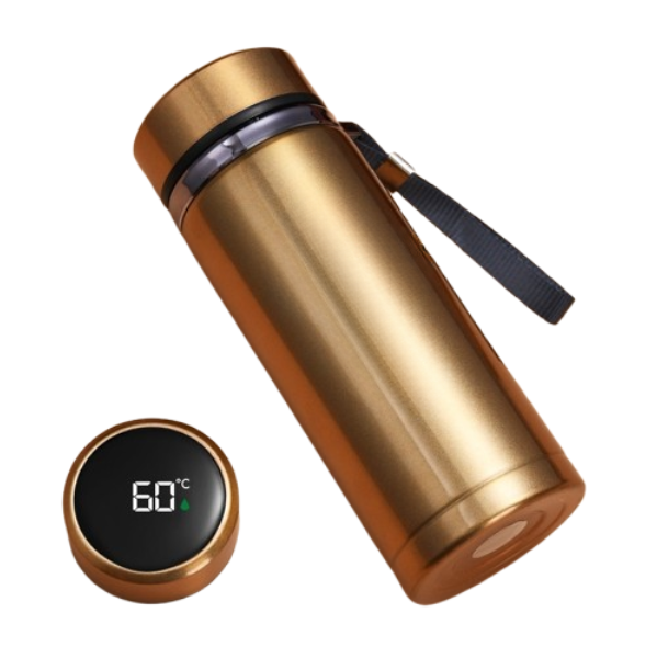 Gradient Stainless Steel Vacuum Flask – Large Capacity Insulated Thermos