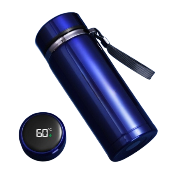 Gradient Stainless Steel Vacuum Flask – Large Capacity Insulated Thermos