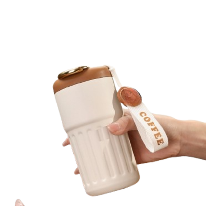 Portable Stainless Steel Vacuum Cup – Double-Wall Insulated Travel Mug
