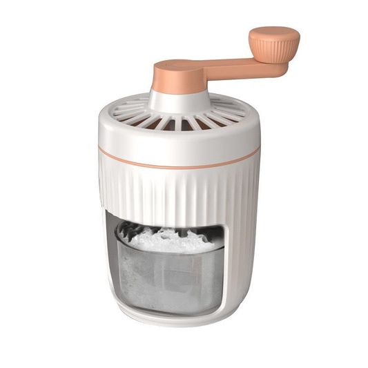 Manual Hand-Crank Ice Crusher – Portable Shaved Ice & Snow Cone Machine